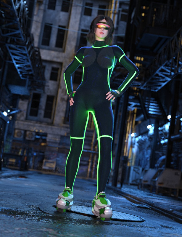 Cyber Punk 0000 for Genesis 8 and 8.1 Female Cyber Punk 0000 for Genesis 8 and 8.1 Female
