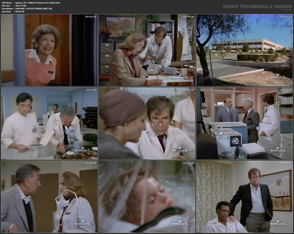 Quincy, M.E. S08e07 (Science For Sale).mkv