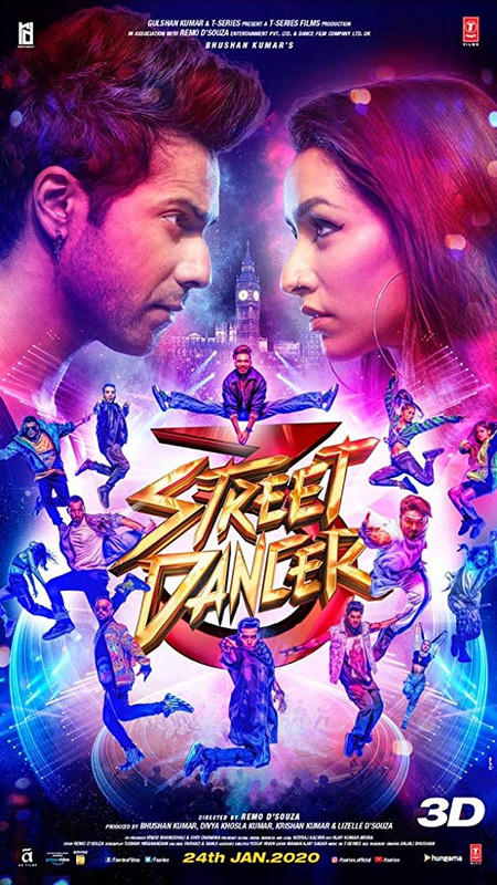 Street Dancer 3D (2020) Hindi 720p WEB-DL x264 AAC 1.4GB ESub