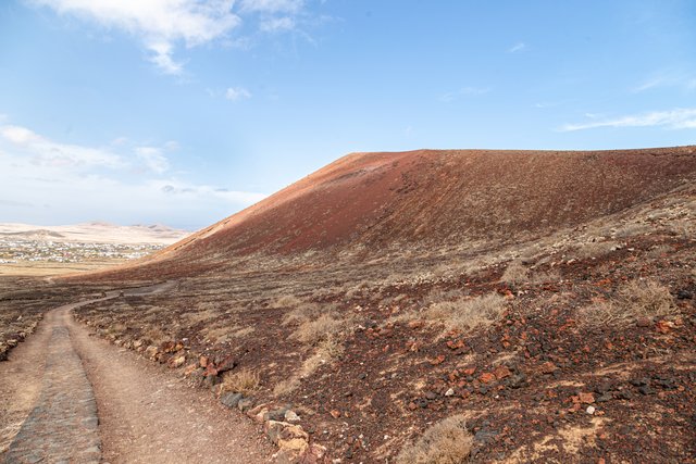 Fuerteventura - Blogs of Spain - VOLCAN CALDERÓN HONDO, FARO DEL TOSTON, EL COTILLO (8)