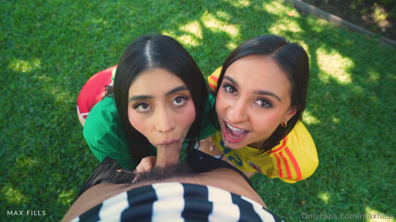 Violet Myers Threesome With Max Fills Video Leaked