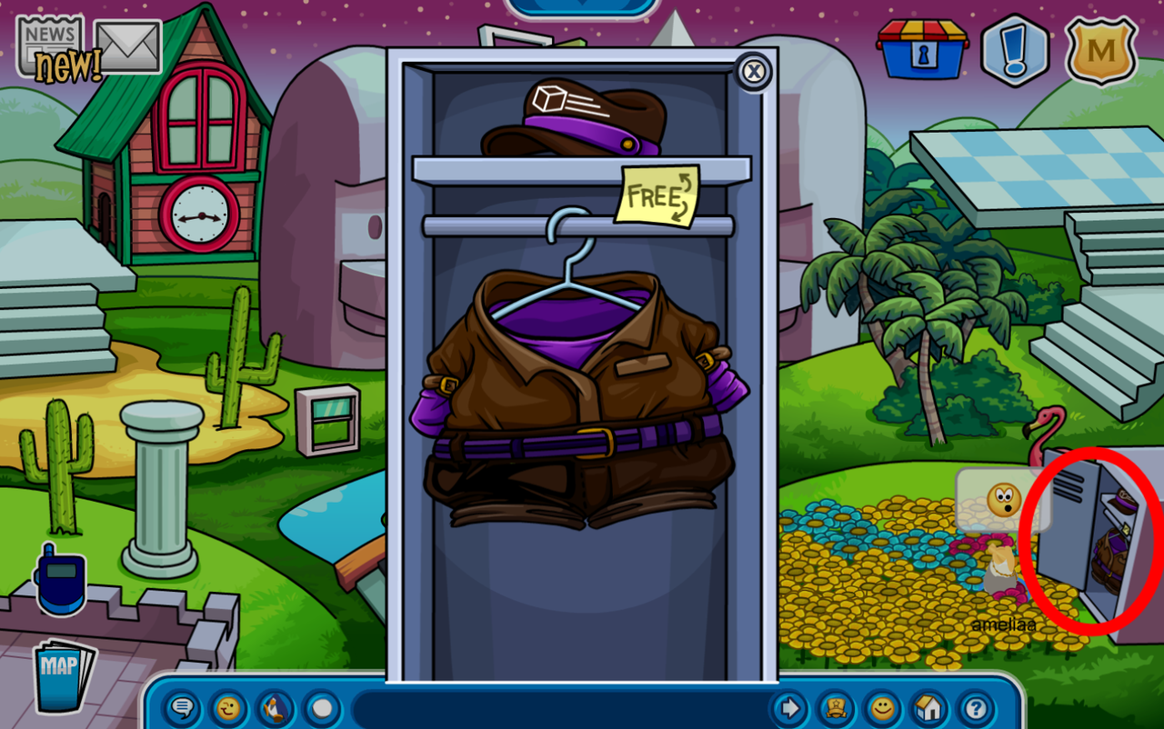 CPJourney April Fools 2026 Party- Delivery Hat & Delivery Outfit Location
