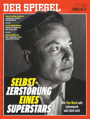 Cover: Der Spiegel Nachrichtenmagazin No 04 vom 21  Januar 2023