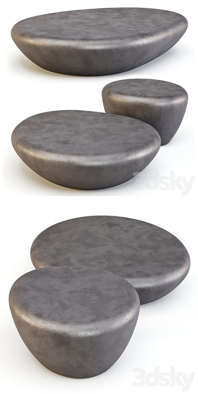 Minotti: Stony - Coffee Tables