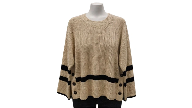 Knit sweaters and cardigans produced in Bangladesh factories