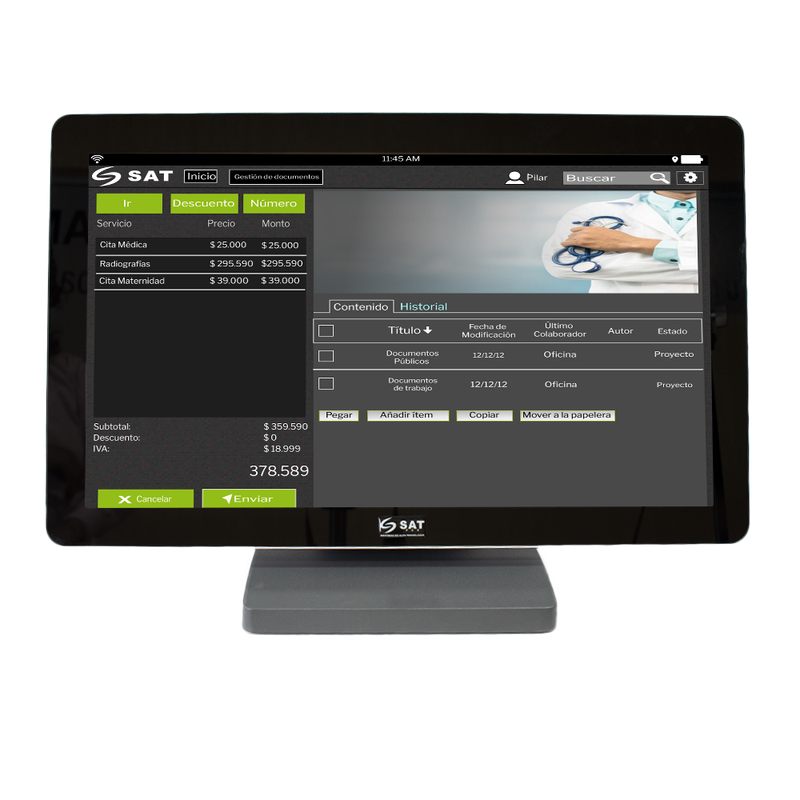 7645 Monitor Touch SAT 2013FPH - 8