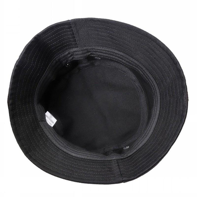 solid cotton bucket hat ooutdor fishing boonie hat