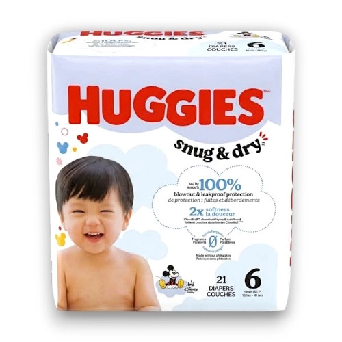 Huggies Snug & Dry S6 21/1