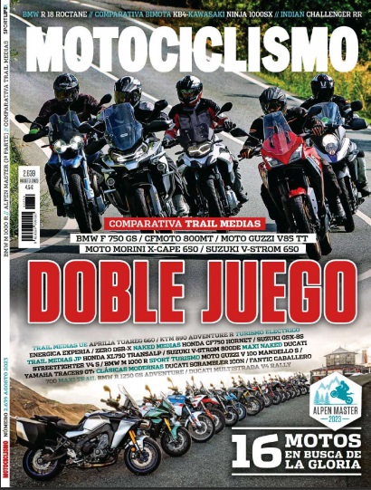 Motociclismo España Nro. 2639 - Agosto 2023 (PDF) [Mega + Mediafire + FastUpload + Dropapk + KF + UF]