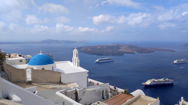 Islas Griegas vol.II: 11 días en Santorini, Milos, Paros y Naxos - Blogs de Grecia - Día 1- Santorini: Firostefani, Imerovigli, Fira y Oia (1)