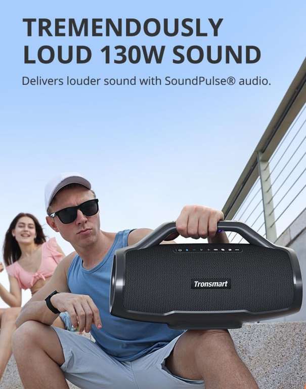 Amazon: Tronsmart Bang Max 130W (Banorte digital)