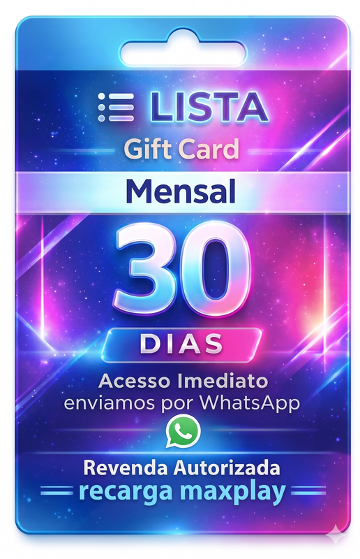 Gift Card 30 dias