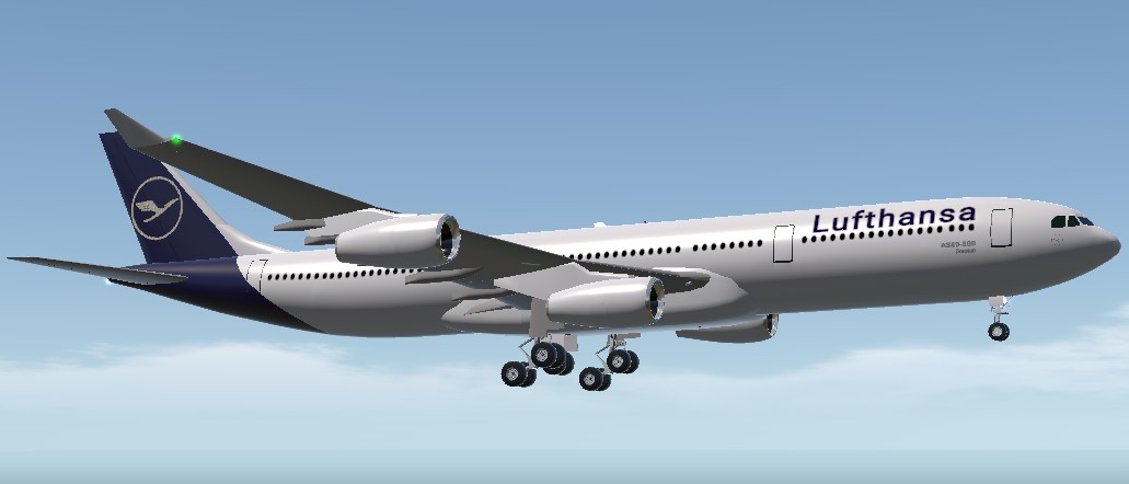 SP Lufthansa A340-300 D-AIGY