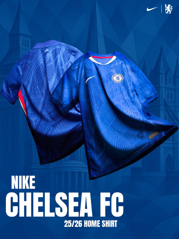 Chelsea FC 2025-26 Home Jersey