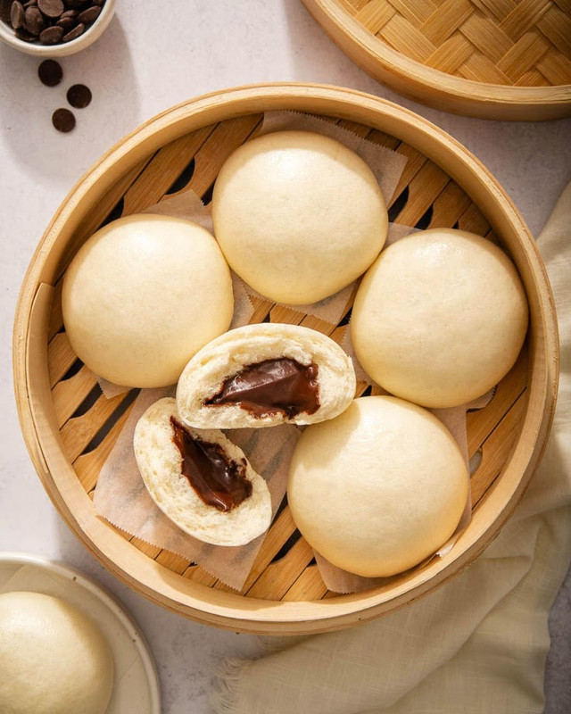 Chocolate Steamed Buns