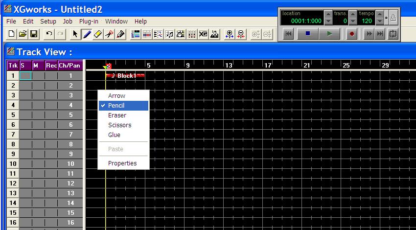 XGworks Tutorial 4 - creating a MIDI song file. | MIDI tutorials