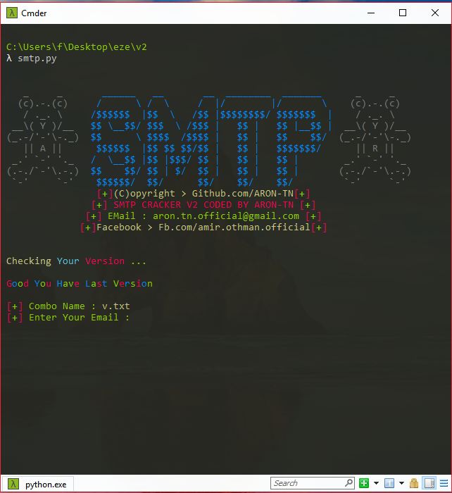 SMTP – Mail access Cracker | SMTP Scanner | SMTP Bruter