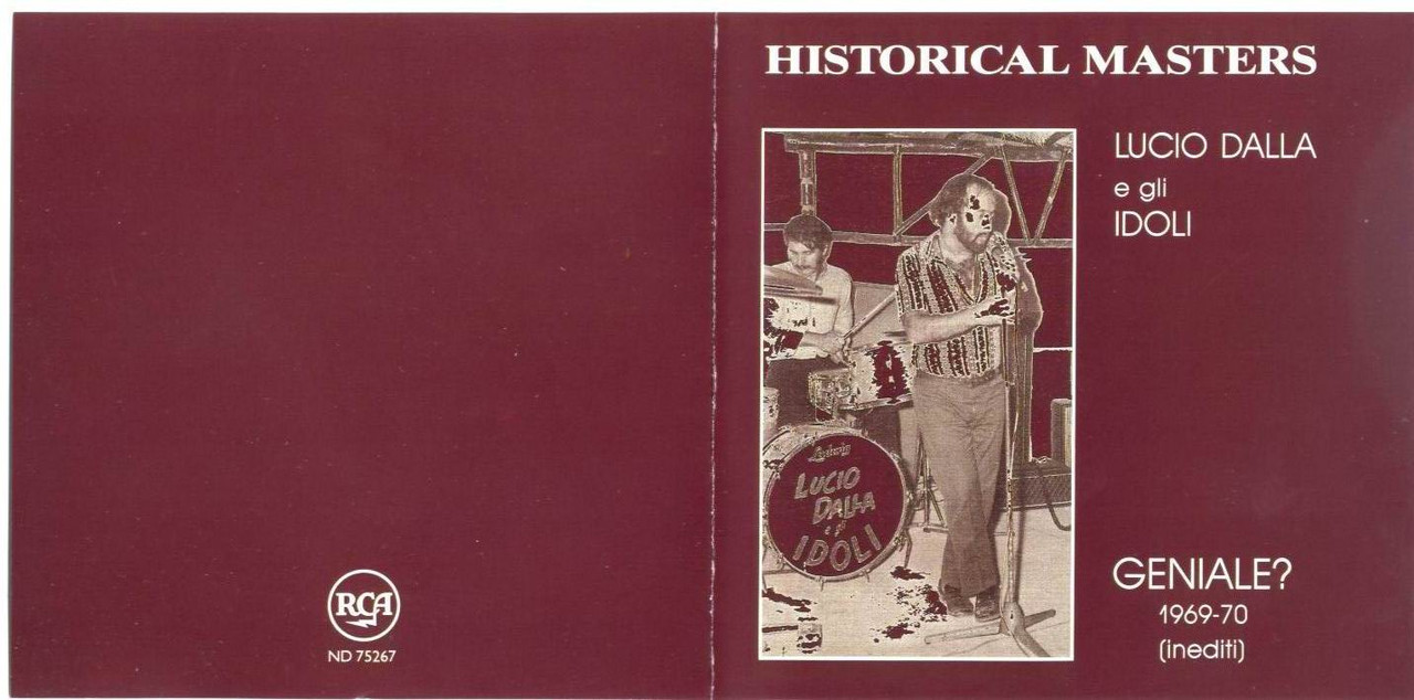 Lucio Dalla - Lucio Dalla E Gli Idoli - Geniale (Inediti-registrazioni febbraio 1969 e agosto 1970) .mp3 -192 Kbps