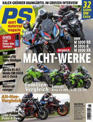 Cover: Ps Motorradmagazin Juni No 06 2024