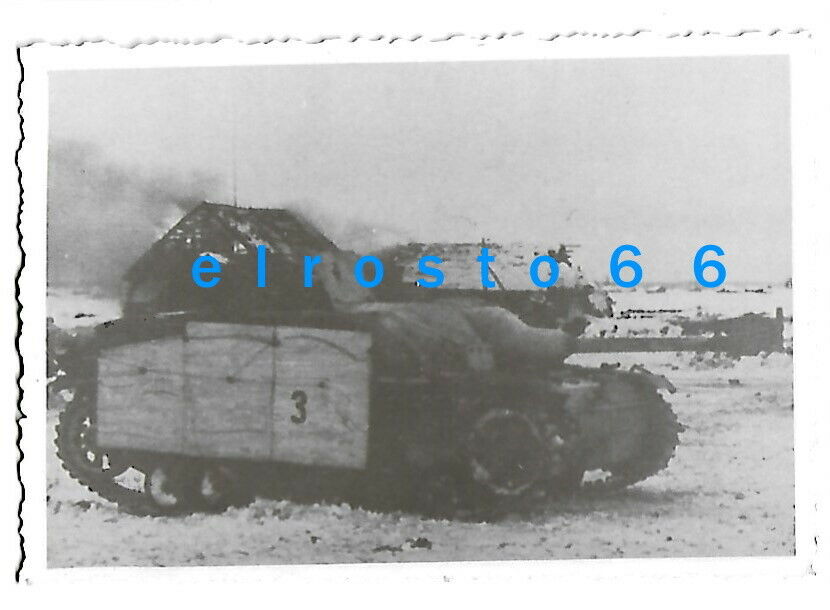 Foto WII Panzer Tank Sturmgeschütz