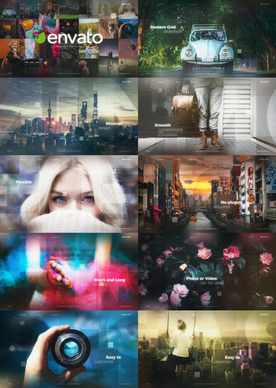 Modern Grid Slideshow - 1