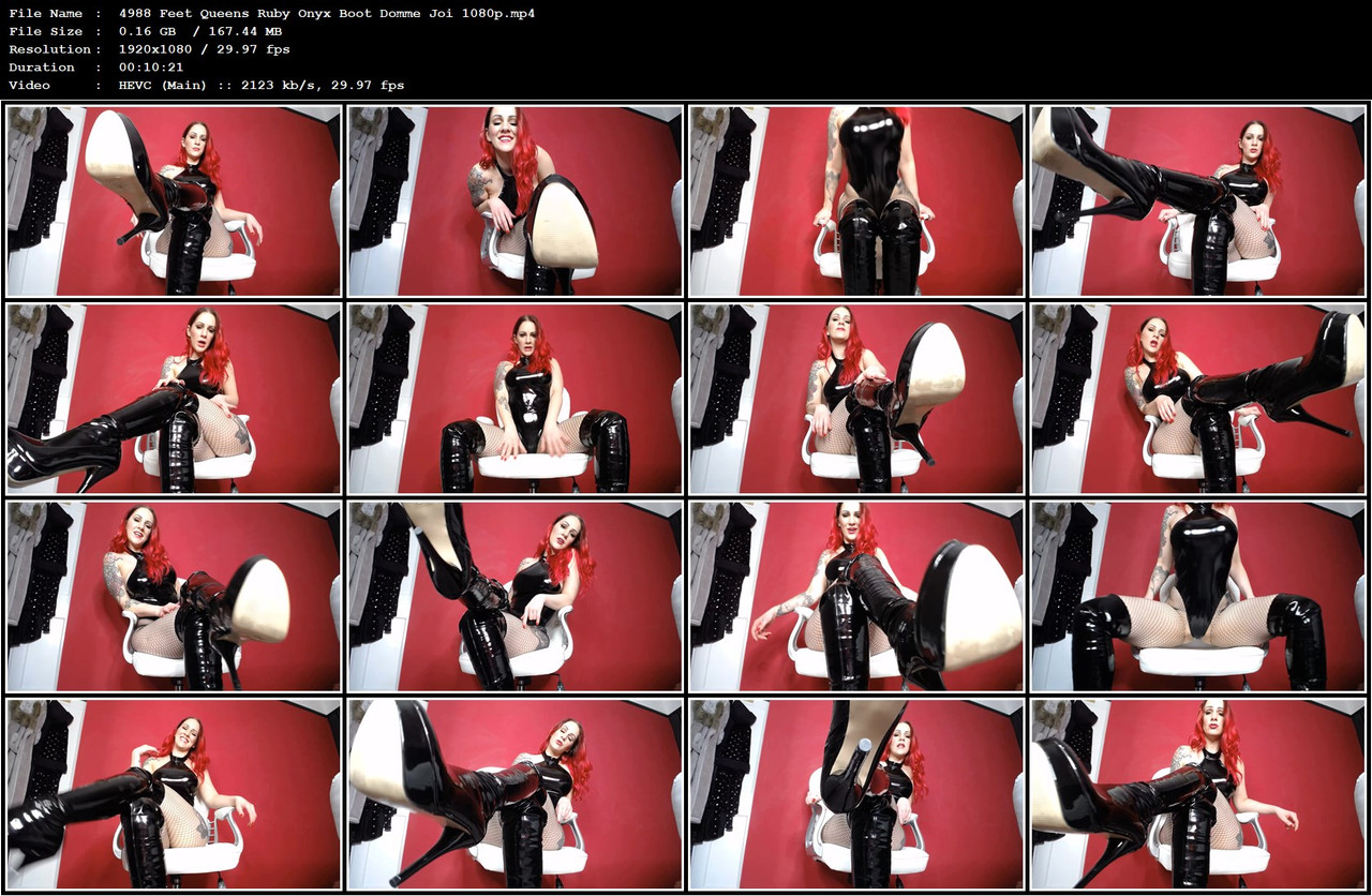 4988 Feet Queens Ruby Onyx Boot Domme Joi 1080p mp4