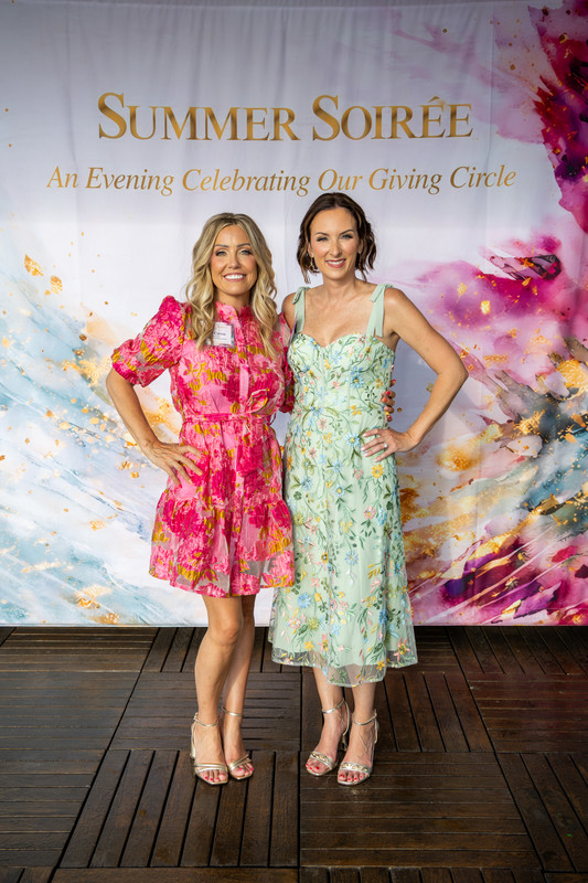 Maggie Potter and Misty Carson at the Summer Soirée