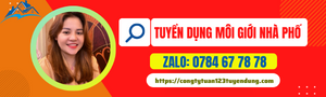 tuyển dụng môi giới nhà phố