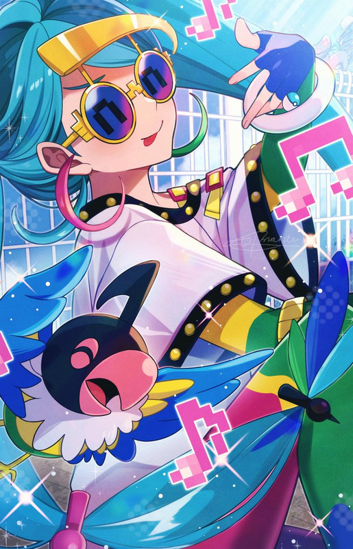 hatsune-miku-chatot-and-normal-miku-poke