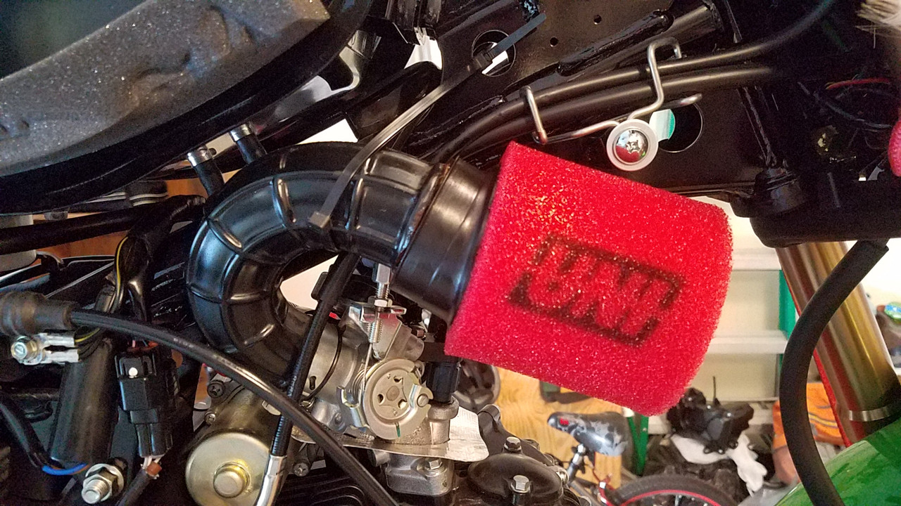 21.50 DIY Intake Kawasaki Z125 Forum