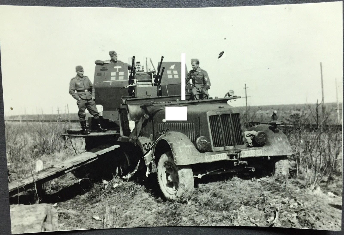 SDKFZ 7-2 FLAK GESCHÜTZ PAK HALBKETTE TARN PANZER