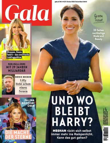 Cover: Gala Frauenzeitschrift No 44 vom 27  Oktober 2022