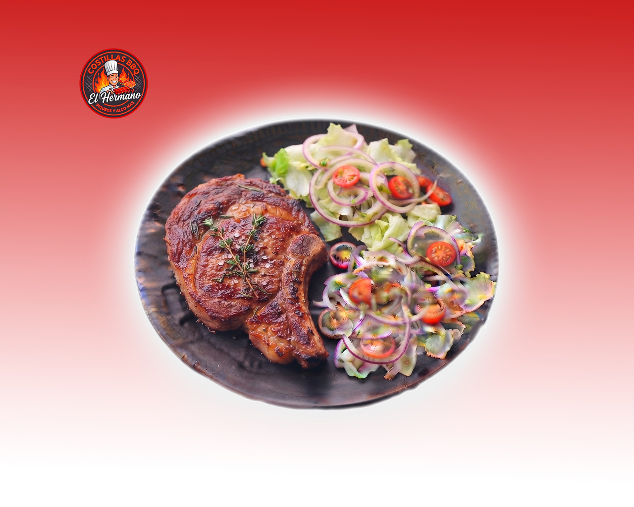 Carne Con Ensalada