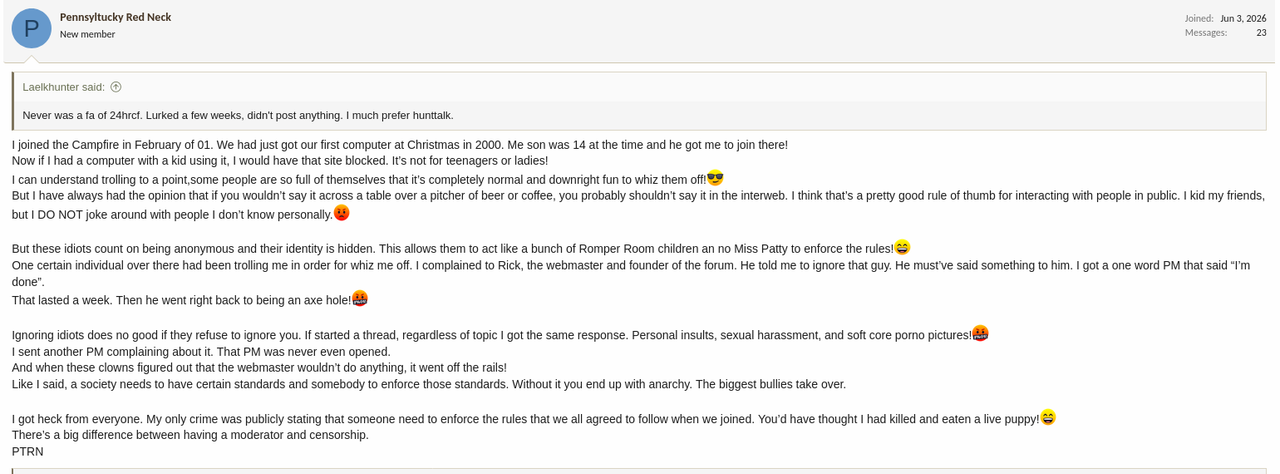 Screenshot 2026 06 20 at 14 22 14 Sorta curious A few honest questions for the membership Hunt Talk
