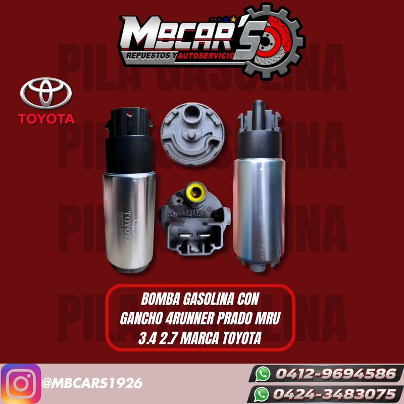BOMBA DE GASOLINA CON GANCHO 4 RUNNER PRADO MERU 3.4 2.7 