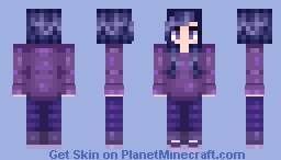 The girl who loves the cosmos | (#2) Minecraft Skin