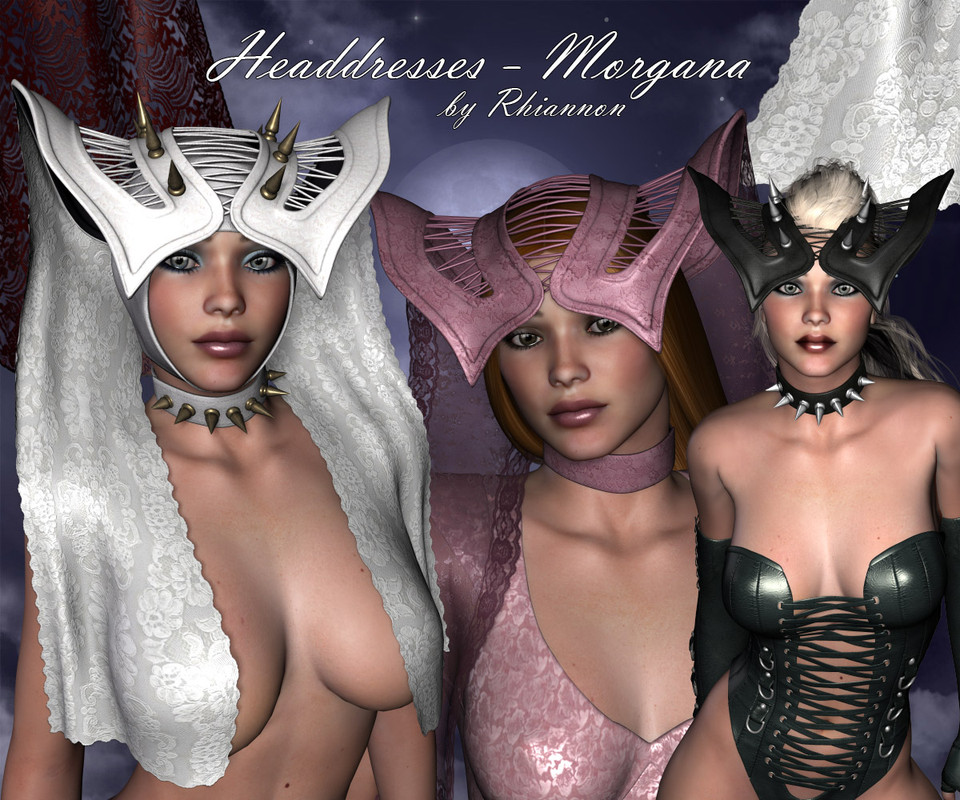 Headdresses – Morgana V4, A4, G4