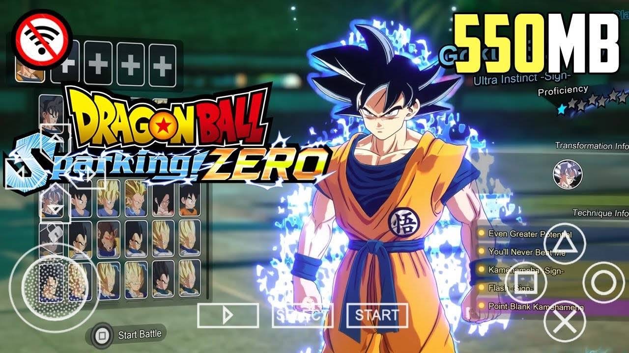 Dragon Ball Sparking Zero PPSSPP
