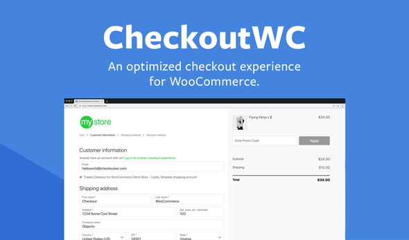 CheckoutWC v8.2.31 - Optimized Checkout Page for WooCommerce NULLED