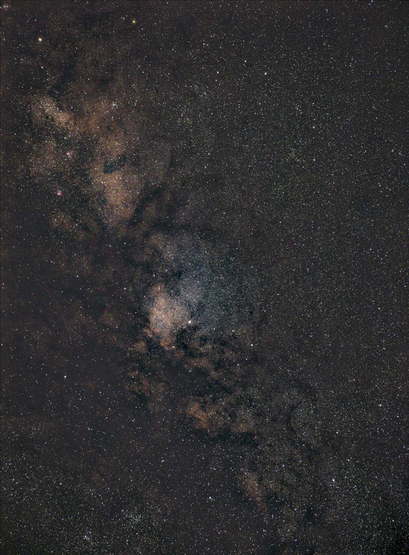 Gran campo zona V�a L�ctea SONY A7III