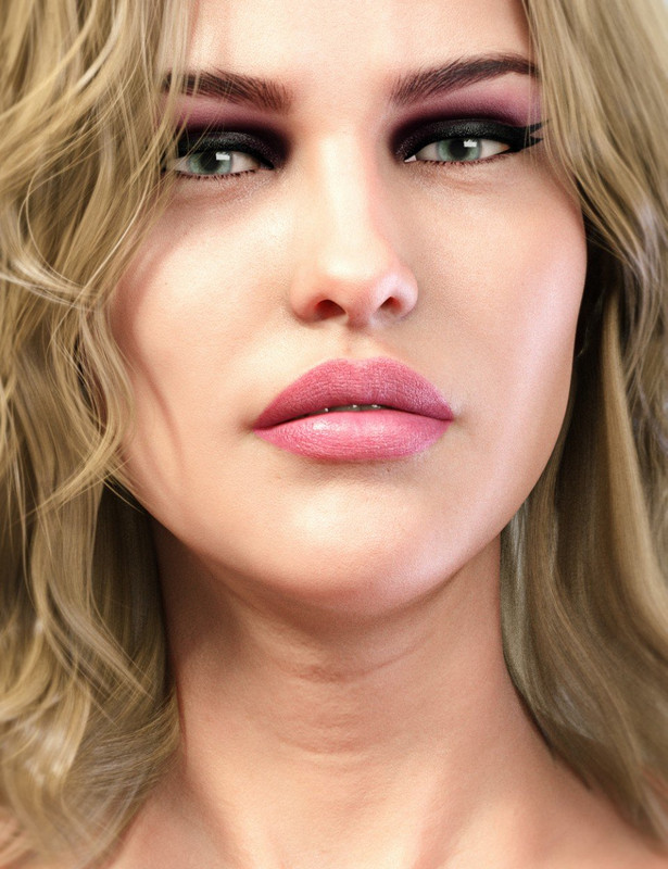 LIE Make-Up Set for Genesis 8 Female