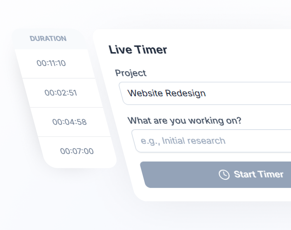 Track Every Billable Minute & Dollar
