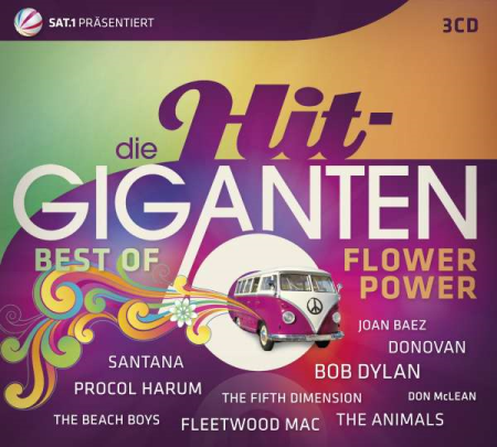 VA - Die Hit Giganten Best Of Flower Power [3CD Box Set] (2017) FLAC