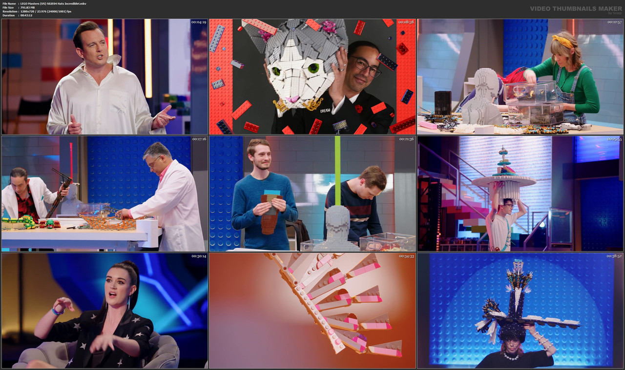 LEGO Masters (US) S02E04 Hats Incredible!.mkv