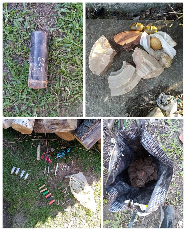 В Зимогорье обнаружены оружие и боеприпасы