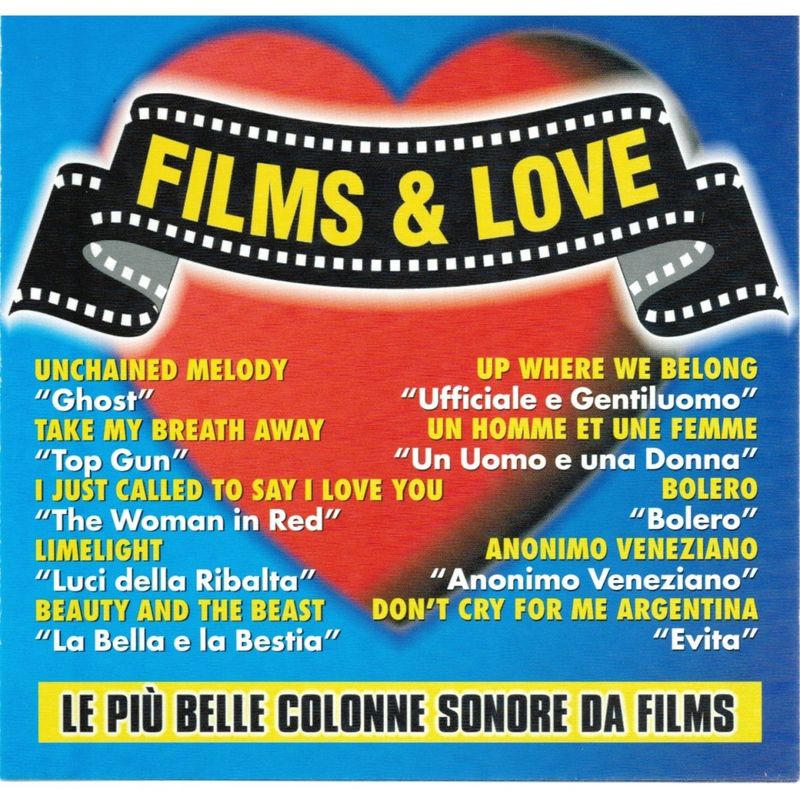 Films & Love (Le più belle colonne sonore da films) (Compilation, Saifam Nar, 2013) mp3 320 Kbps
