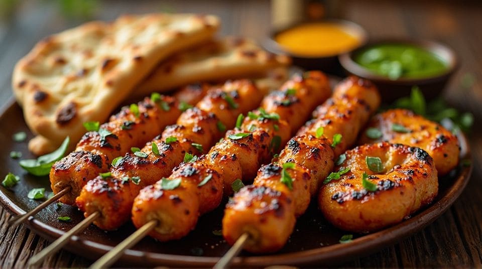 Seekh Kabab – Pakistani Spicy Minced Meat Skewers