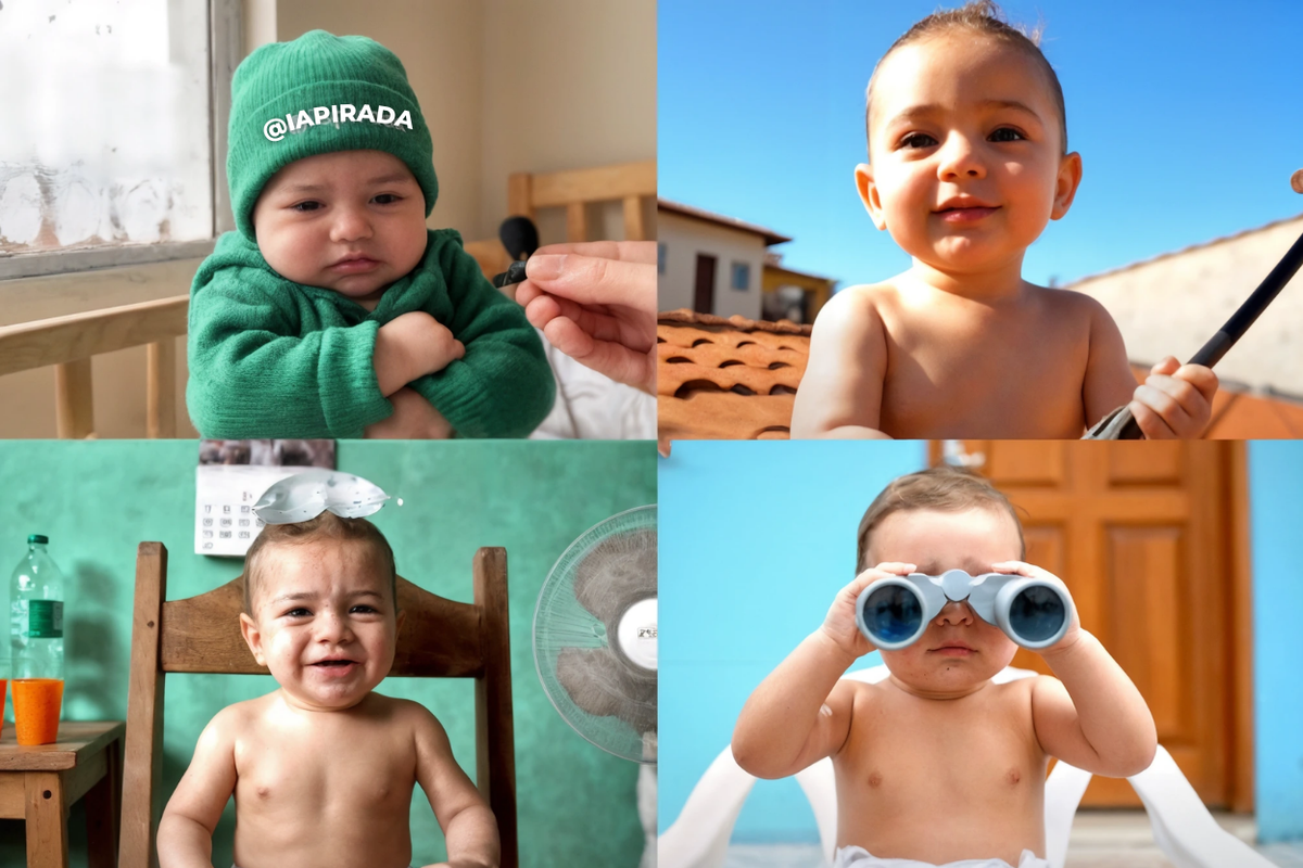 Vídeos de bebê virais