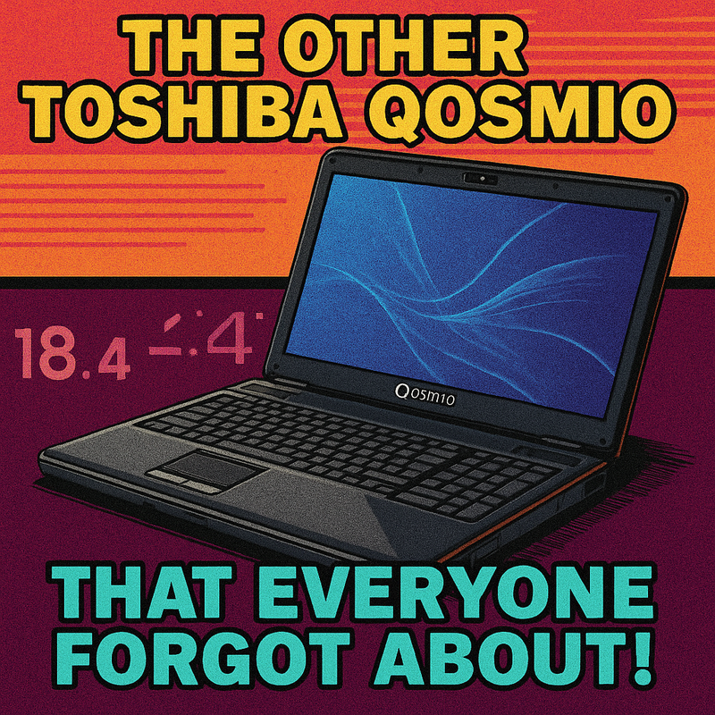 O “Outro” Toshiba Qosmio Que Todo Mundo Esqueceu