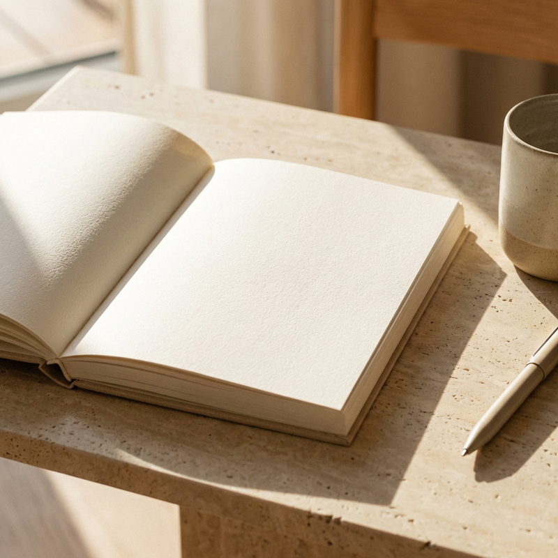 El ritual de empezar un cuaderno nuevo